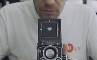 看看罕见的白脸Rolleiflex2.8F双反相机