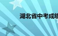 湖北省中考成绩公布时间2021