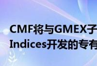 CMF将与GMEX子公司Global Derivatives Indices开发的专有指数挂钩