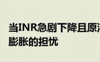当INR急剧下降且原油沸腾时这引发了对通货膨胀的担忧