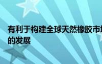 有利于构建全球天然橡胶市场的定价体系服务我国橡胶工业的发展