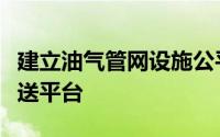建立油气管网设施公平开放信息公开和信息报送平台