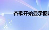 谷歌开始显示图片结果的许可细�