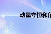 动量守恒和角动量守恒的区别