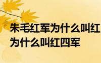 朱毛红军为什么叫红四军 百度网盘 朱毛红军为什么叫红四军