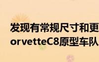 发现有常规尺寸和更长的ESV版本以及宽体CorvetteC8原型车队
