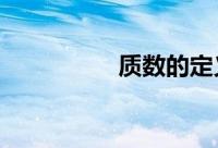 质数的定义91是质数吗