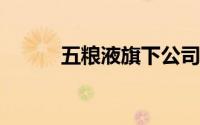 五粮液旗下公司销售员酒后身亡