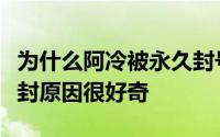 为什么阿冷被永久封号？一亿多礼物级粉丝被封原因很好奇