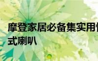 摩登家居必备集实用性与设计感于一身的直立式喇叭
