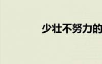 少壮不努力的上一句是什么