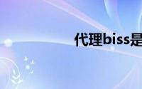 代理biss是什么意思？