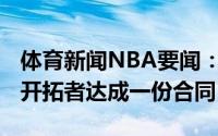 体育新闻NBA要闻：美记本-麦克勒莫同意与开拓者达成一份合同