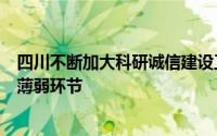 四川不断加大科研诚信建设工作力度但整体上仍存在短板和薄弱环节