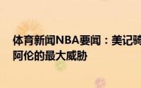 体育新闻NBA要闻：美记骑士将猛龙视为球队留下贾莱特-阿伦的最大威胁