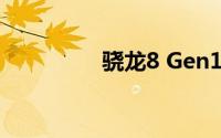 骁龙8 Gen1 Plus双旗舰