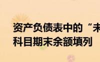 资产负债表中的“未分配利润”项目,根据()科目期末余额填列