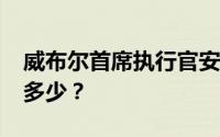威布尔首席执行官安东尼·丹尼尔的净资产是多少？
