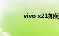 vivo x21如何进入刷机模式