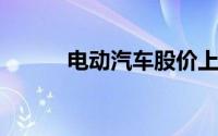 电动汽车股价上个月创历史新高