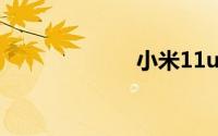 小米11ultra重量
