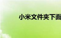 小米文件夹下面的广告怎么取消