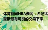 体育新闻NBA要闻：名记猛龙&热火&奇才是西蒙斯最有可能的交易下家