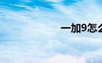 一加9怎么打开otg