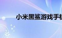 小米黑鲨游戏手机安兔兔跑分多少
