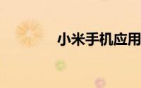 小米手机应用锁在哪里设置