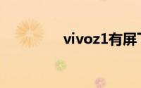 vivoz1有屏下指纹解锁吗