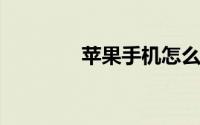 苹果手机怎么设置锁屏时间