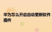 华为怎么开启自动更新软件 华为视频软件如何设置自动更新插件