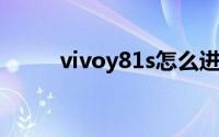 vivoy81s怎么进入recovery模式
