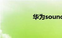 华为soundjoy防水吗