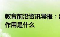教育前沿资讯导报：红磷白磷燃烧实验气球的作用是什么