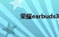 荣耀earbuds3pro是半入耳吗