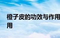 橙子皮的功效与作用图片 橙子皮的功效与作用