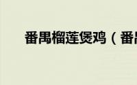 番禺榴莲煲鸡（番禺榴莲煲鸡怎么做）