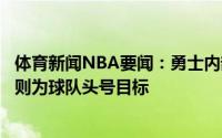 体育新闻NBA要闻：勇士内部人士关注比尔若后者可被交易则为球队头号目标