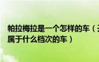 帕拉梅拉是一个怎样的车（开帕拉梅拉的是什么人帕拉梅拉属于什么档次的车）