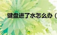 键盘进了水怎么办（怎么办键盘进了水）