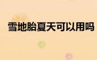 雪地胎夏天可以用吗（雪地胎为什么费油）