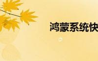 鸿蒙系统快捷开关在哪