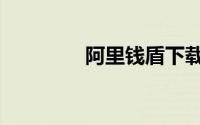 阿里钱盾下载（阿里钱盾）