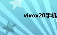 vivox20手机怎么应用分身