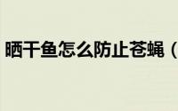 晒干鱼怎么防止苍蝇（晒干鱼如何防止苍蝇）