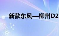 新款东风—柳州D20SUV的第一枪谍照