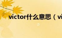 victor什么意思（victor英语什么意思）