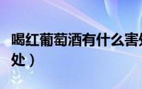 喝红葡萄酒有什么害处（喝红葡萄酒有什么好处）